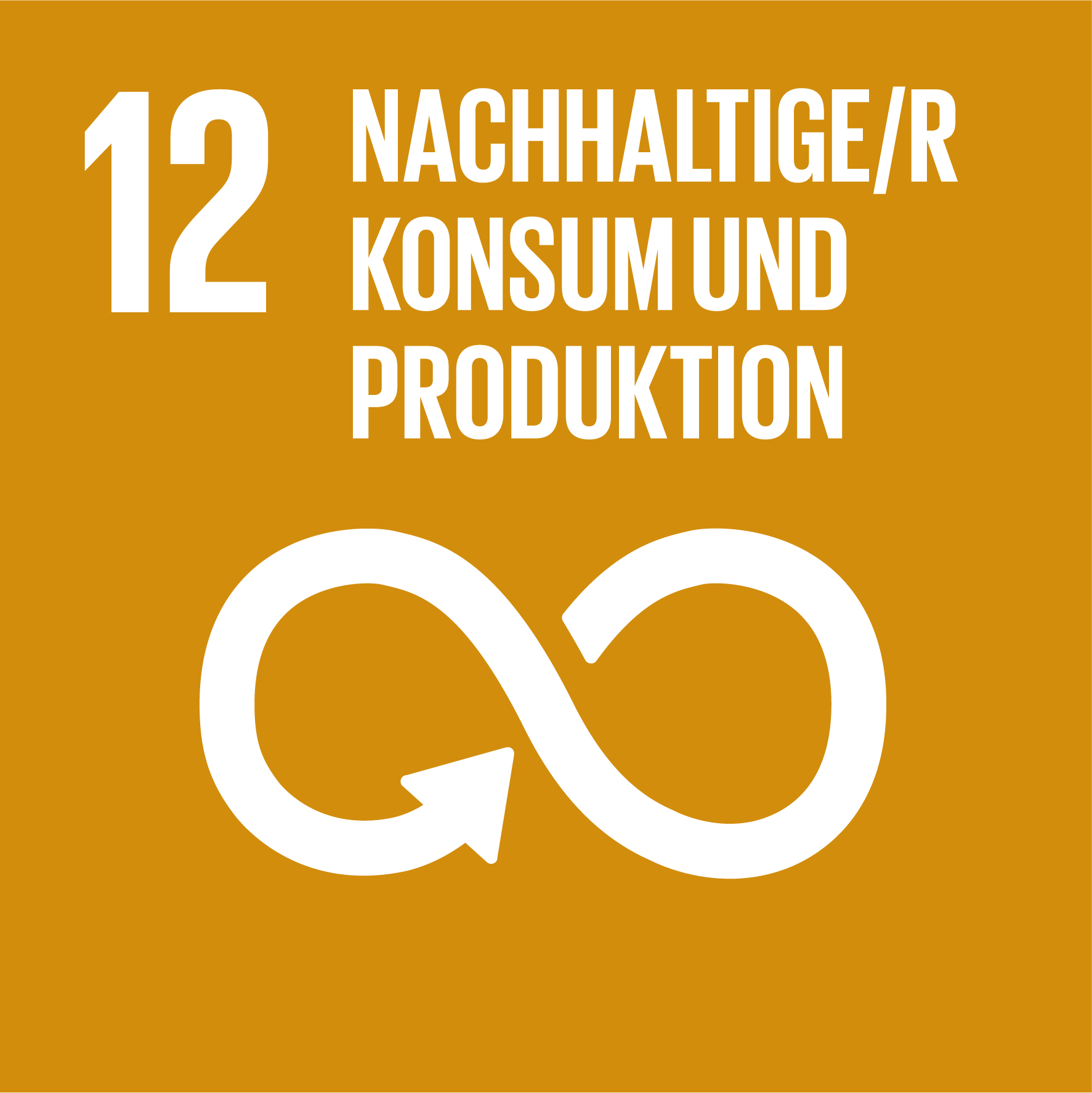 SDG 12 Icon – Nachhaltiger Konsum und Produktion